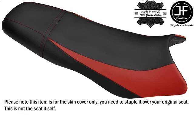 Style 2 Black & D Red Custom Fits Seadoo Gsx Gs Rfi 96-04 Vinyl Seat Cover Strap