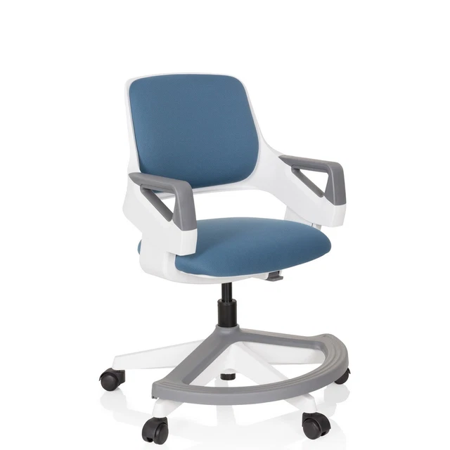 Kinder Drehstuhl Jugend Schreibtischstuhl Stoff mitwachsend KID FLEX hjh OFFICE