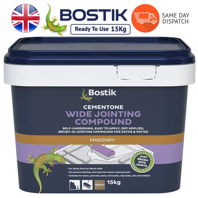 BOSTIK CEMENTONE WIDE Jointing Compound Brush Jointing Compound Natural