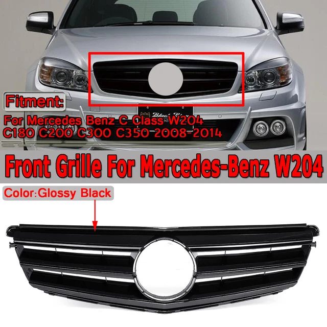 4 Pcs Auto Naafdoppen voor Mercedes-Benz C-class (W204