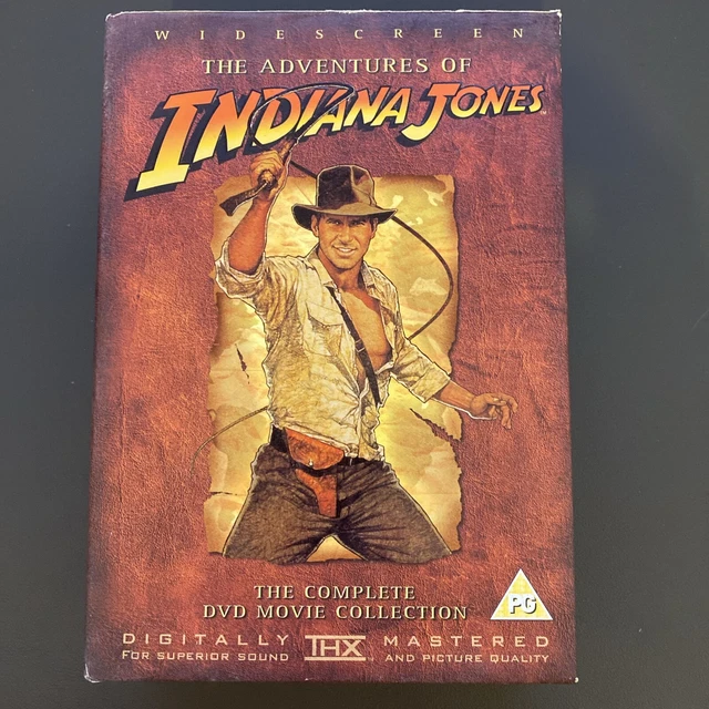 THE ADVENTURES OF Indiana Jones BOXSET (DVD 1981) [NEW] Harrison Ford ...