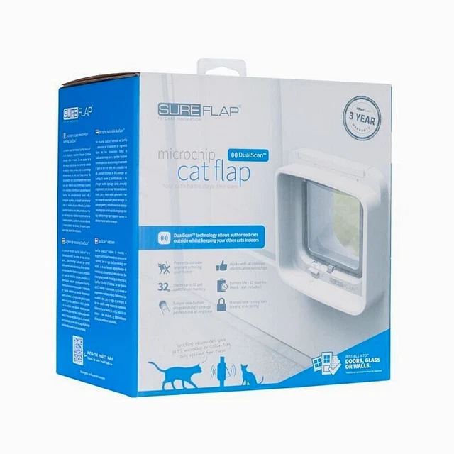 Sureflap Doble Escaneo Selectivo Microchip Solapa Gato