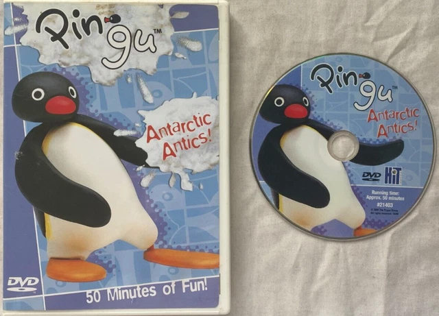 PINGU ANTARCTIC ANTICS DVD 2004 For Kids 10 Episodes RARE HTF Tested ...