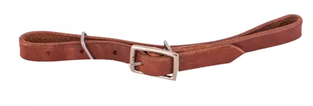 Showman Harness Leather Fully Adjustable Curb Strap