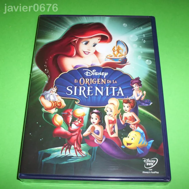 El Origen De La Sirenita Disney Dvd Nuevo Y Precintado