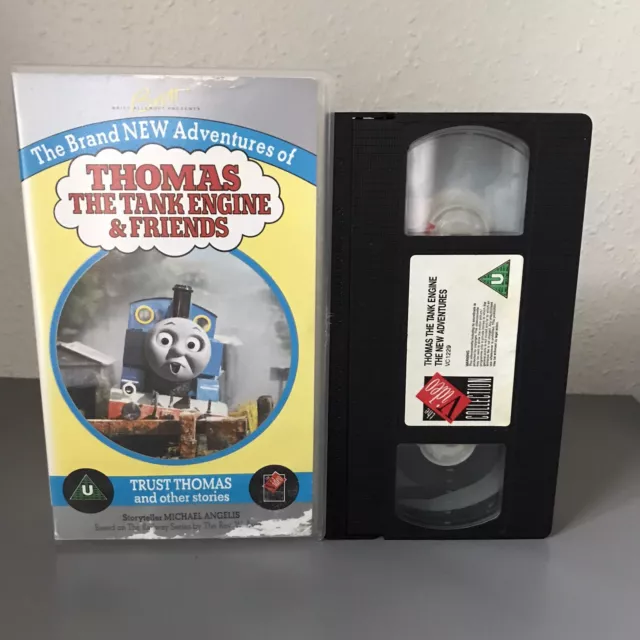 THOMAS THE TANK Engine And Friends - Vhs Video - Trust Thomas And Other ...