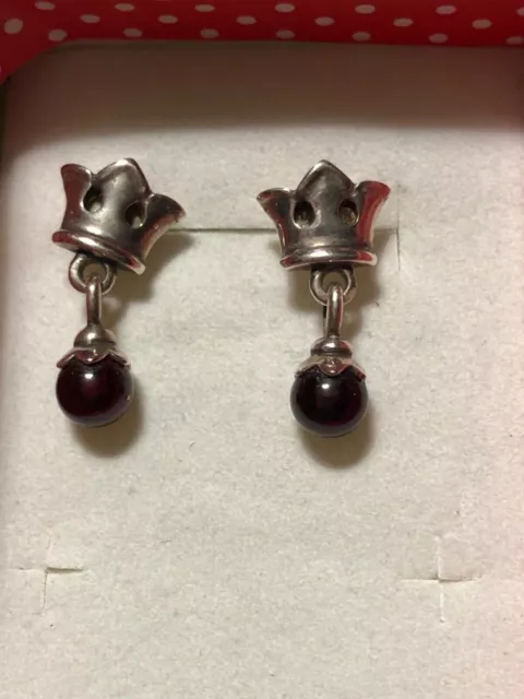 James avery on sale garnet earrings