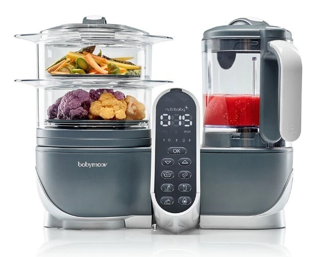 Duo Meal Station Food Maker 6 In 1 Food Processor Steam Cooker Multi Speed - NEW