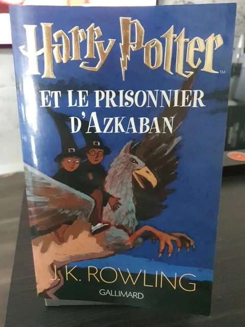 LIVRE HARRY POTTER et le prisonnier d'Azkaban Gallimard