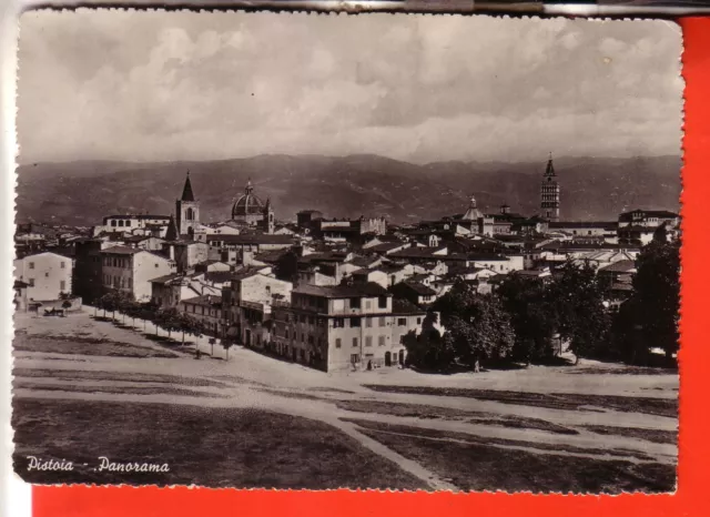 Cartolina  Pistoia Citta'   B/N  Viaggiata  1956 Panorama     Regalo