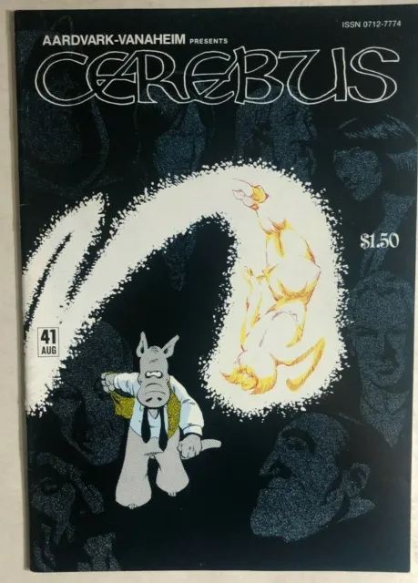 CEREBUS #41 signed by Dave Sim (1982) Aardvark-Vanaheim Comics FINE-