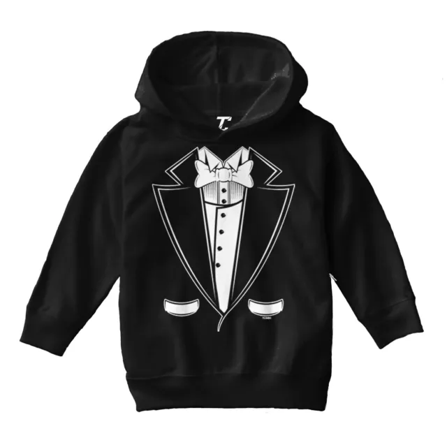 Tuxedo - Classy Fancy Funny Hilarious Wedding Party Toddler/Youth Hoodie