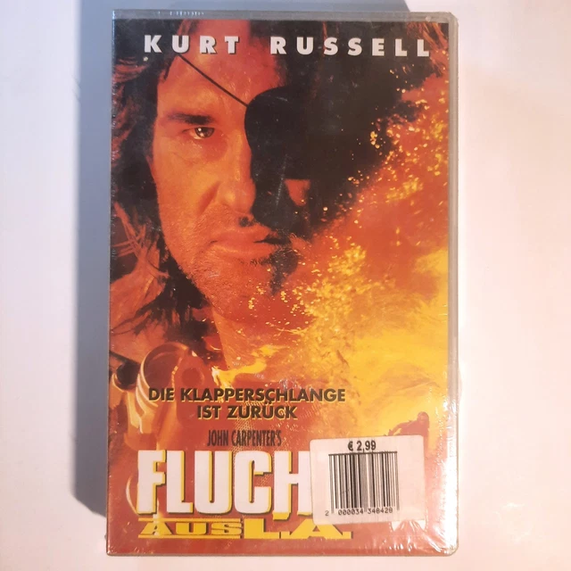 Die Klapperschlange [VHS] – Action-Sci-Fi-Klassiker Mit Kurt Russell, John Carpenter, Zukunftsvision 1997