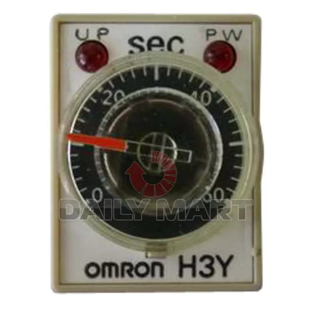 NEW Omron H3Y-4 110VAC 5S Delay Timer Time Relay