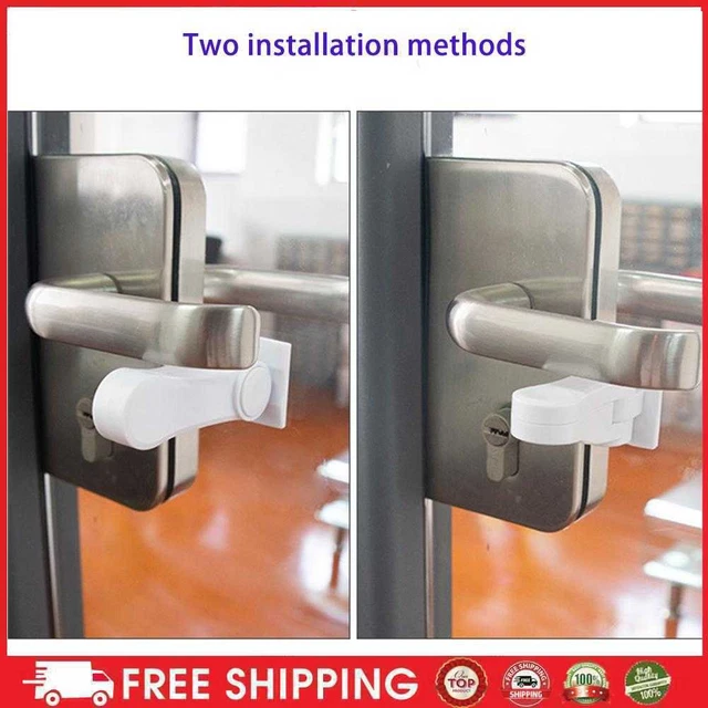 Anti-open Handle Locks Protection Device for Children Safety ABS Door Lever Lock