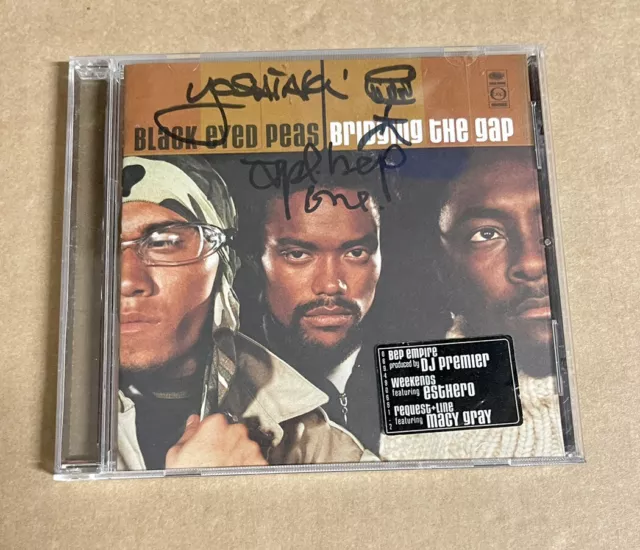 Black Eyed Peas - Bridging The Gap (CD, 2000) 🔥 **SIGNED CD**