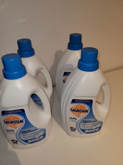 Sagrotan Wäsche Hygienespüler Himmelsfrische – 4 x 1,5L