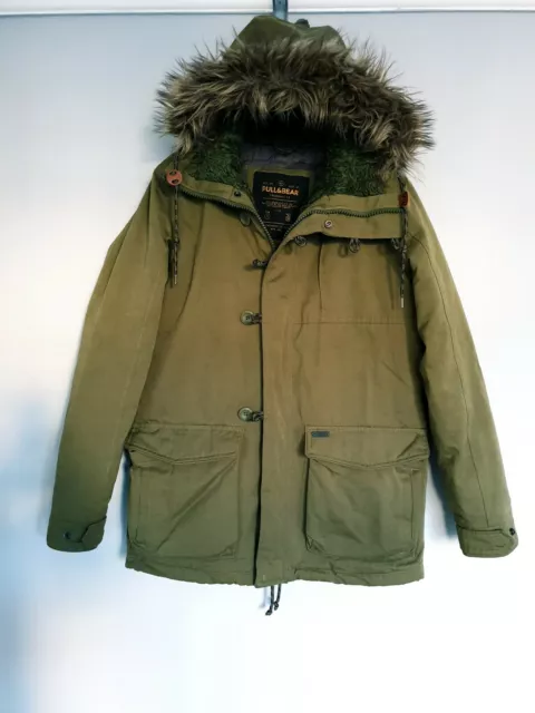 Veste simili cuir pull and bear 2025