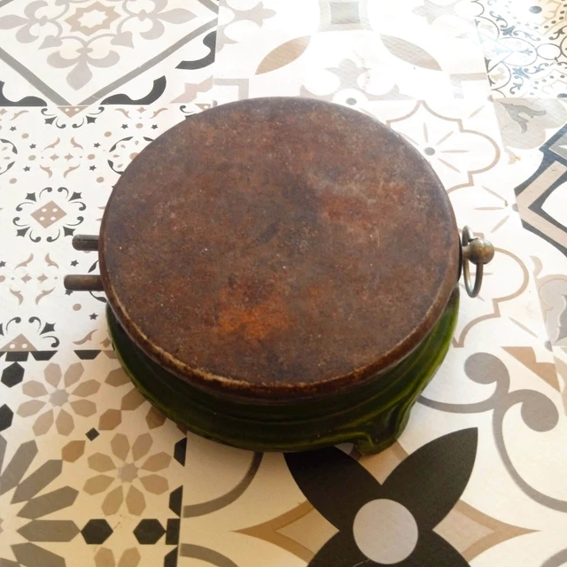 Très jolie chauffe plats vintage métal argenté | Kaufen auf