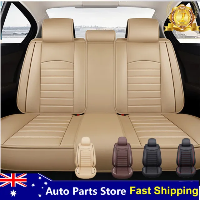 Leather Car Seat Cover Full Set for BMW X1 X2 X3 X4 X5 X6 Z4 2/5 Seat Front Rear
