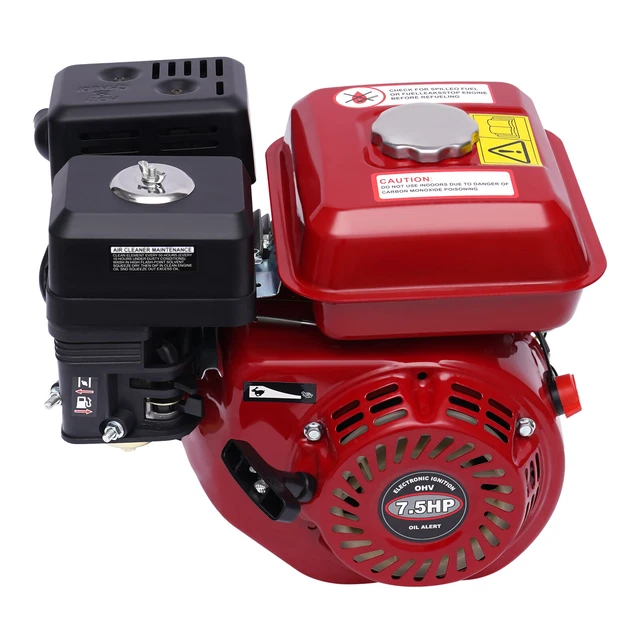 7,5 PS Benzinmotor 4-Takt - 215cc Einzylinder Motor Für Go-Kart & Maschinen