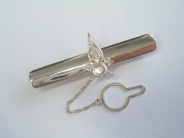 Pince à Cravate Vintage Danseuse – Argent Sterling 925 – Siam – Époque Rétro