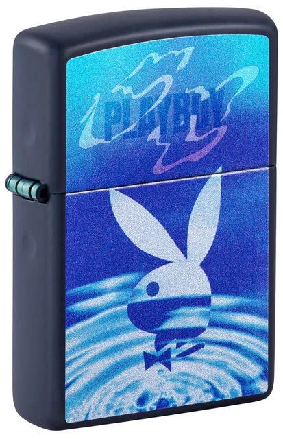 Zippo Playboy Navy Matte Windproof Lighter, 48745