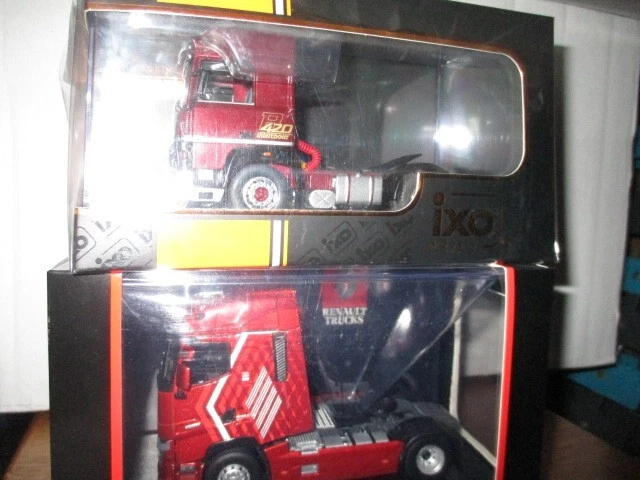Lot camions Renault Ixo Eligor LBS 1/43