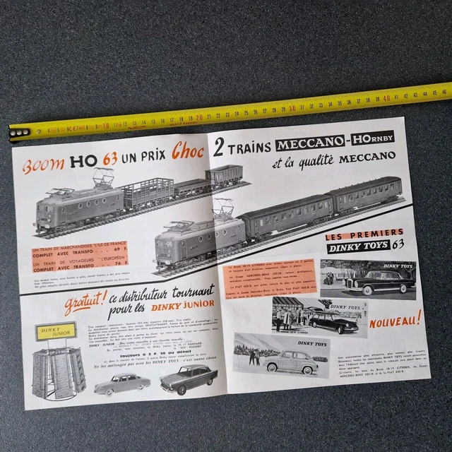 MECCANO INFORMATION 1961 revue pour les revendeurs n° 19