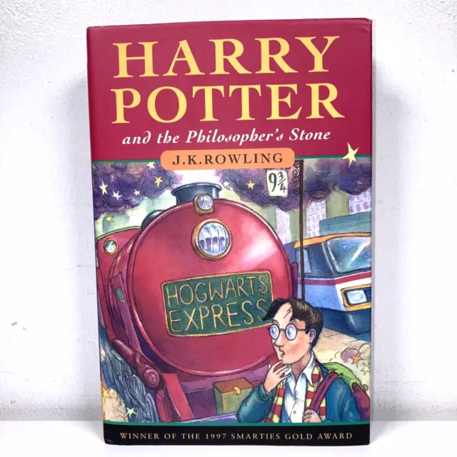 Harry Potter And The Philosophers Stone HB Joanne Rowling 5th Print Ted Smart