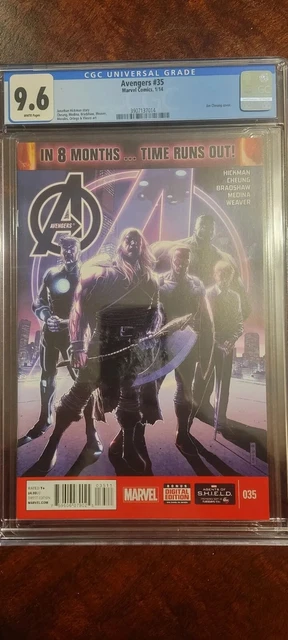 Avengers #35 2014 CGC Graded 9.6 1st Sam Wilson Captain America