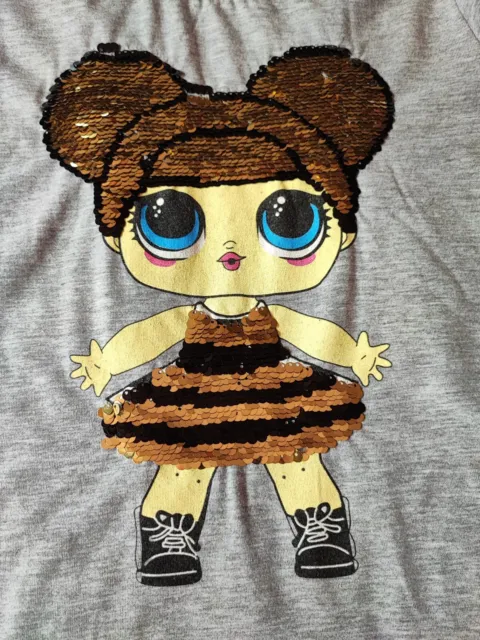 LOL Surprise Disney Belle Girl's dress leggings outfit set bundle size 4-5 years 4