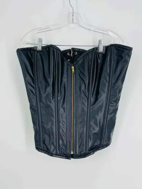 Randi Lyn Vintage Corset Bodysuit Shape Wear Size 42D In Ivory (removable  straps
