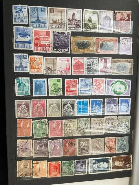 ROMANIA STAMPS - Early- Late 20th Century - INTERESTING SELECTION