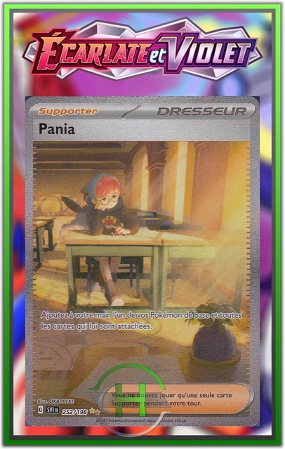 CARTE POKÉMON PANIA Full Art Secrète 239/198 EV01 Écarlate Violet 1 FR