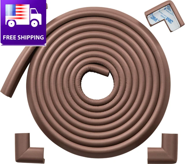 Edge Corner Protector Baby Proofing (Large 15Ft Edge 4 Corners) - Rovingcove Hef