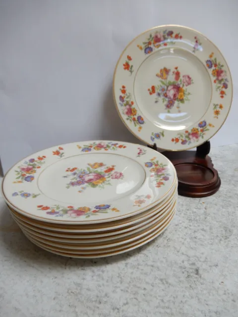 Syracuse China Old Ivory Sharon - Set of 8 Bread Plates   6 1/4 Inches