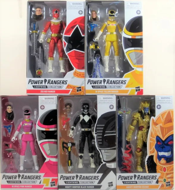 Hasbro Power Rangers Lightning Collection 6" Figure - Choose from 5 characters