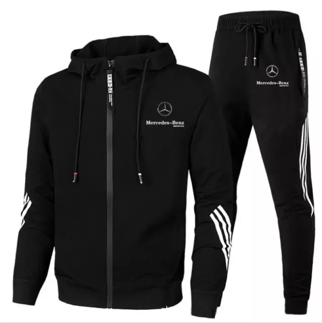 Hoodie hose MercedesBenz Herren Trainingsanzug Freizeit Jogging Sport Anzug New