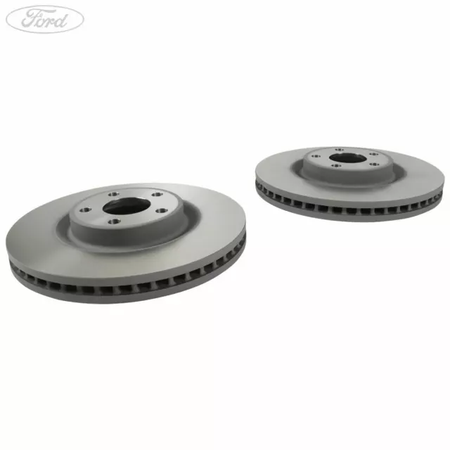 Genuine Ford S-Max Galaxy Edge Front Vented Brake Discs  Set 316mm 2019816
