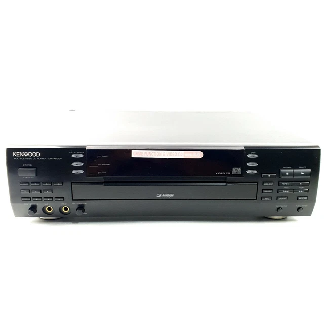 KENWOOD DPFK6010V 3 Disc Changer Video CD Player FAULTY EUR 70,94