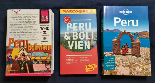 Reiseführer Peru + Bolivien - Marco Polo - Reise Know-How - lonely planet 101