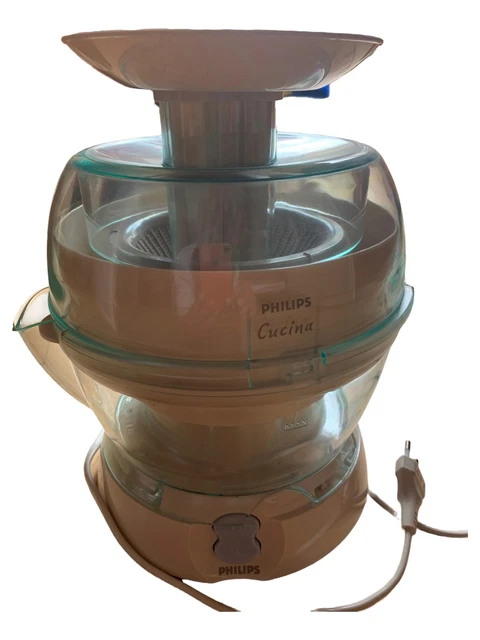 Presse-agrumes Orbegozo 25W. Capacité 1 litre. Régulateur de pulpe. 2 cônes à presser