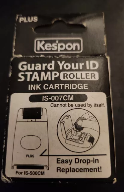 Kespon Guard Your Id Stamp Roller Ink Cartridge IS-007CM For IS 500CM