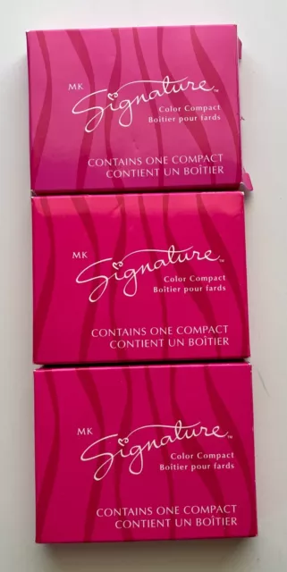 Lote de 3 MARY KAY SIGNATURE Color Compacto #2502 Nuevo en caja