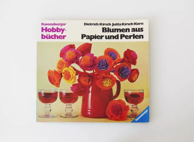 Papiertechnik, 6 Bastelbücher von 1968 - 2010 2