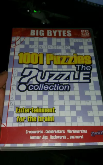 1001 Puzzles - The Puzzle Collection PC GAME - FREE POST *