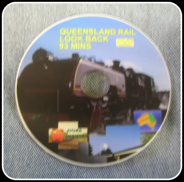 QR03  Queensland Railways A LOOKBACK COMPILE   HISTORICAL DVD