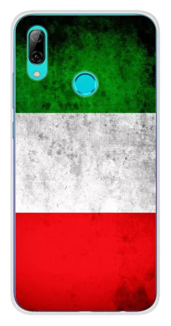 Coque en silicone imprimée compatible Huawei Honor 10 Lite Drapeau Italie