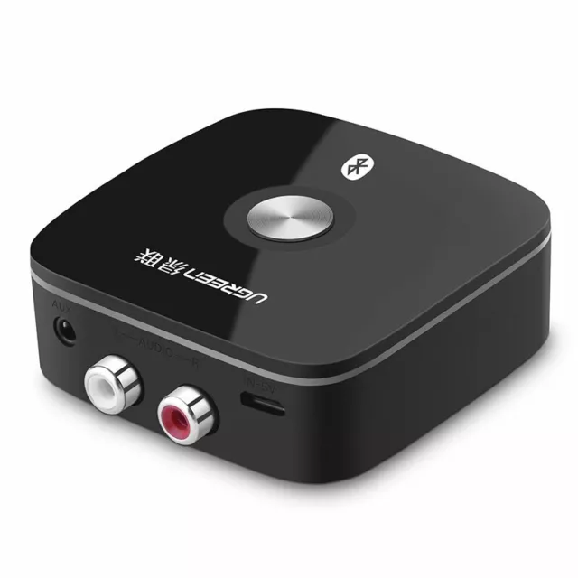 Bluetooth 5.0 Adapter Empfänger Kabellos Receiver Cinch 2RCA 3.5mm Stereo